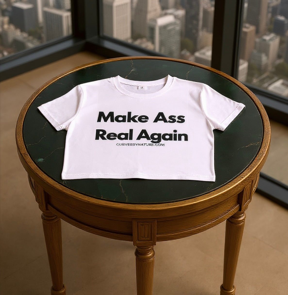 Naturally thick Crop Top