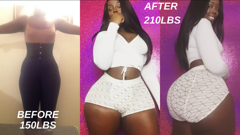 Curvy Girl + Naturally thick Bundle (1 of Each)